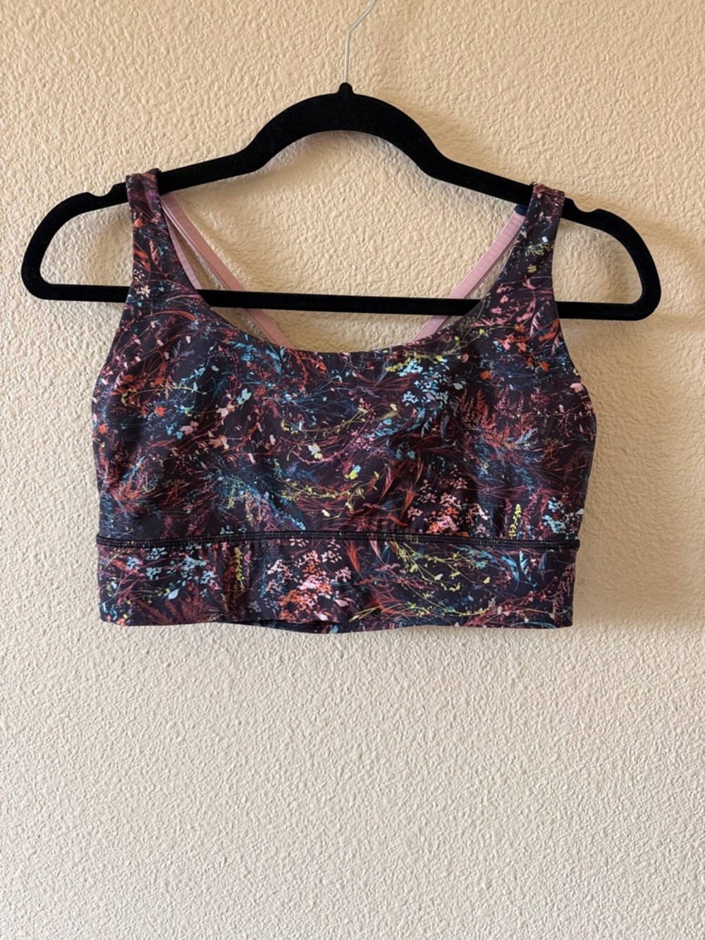 lululemon athletica Floral Multicolor Sports Bra